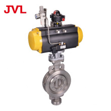 JL Pneumatic Double Triple Eccentric Butterfly Valve